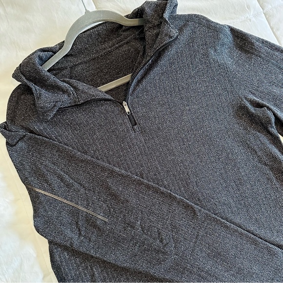 lululemon athletica Other - Lululemon Unisex Heather Grey Quarter Zip